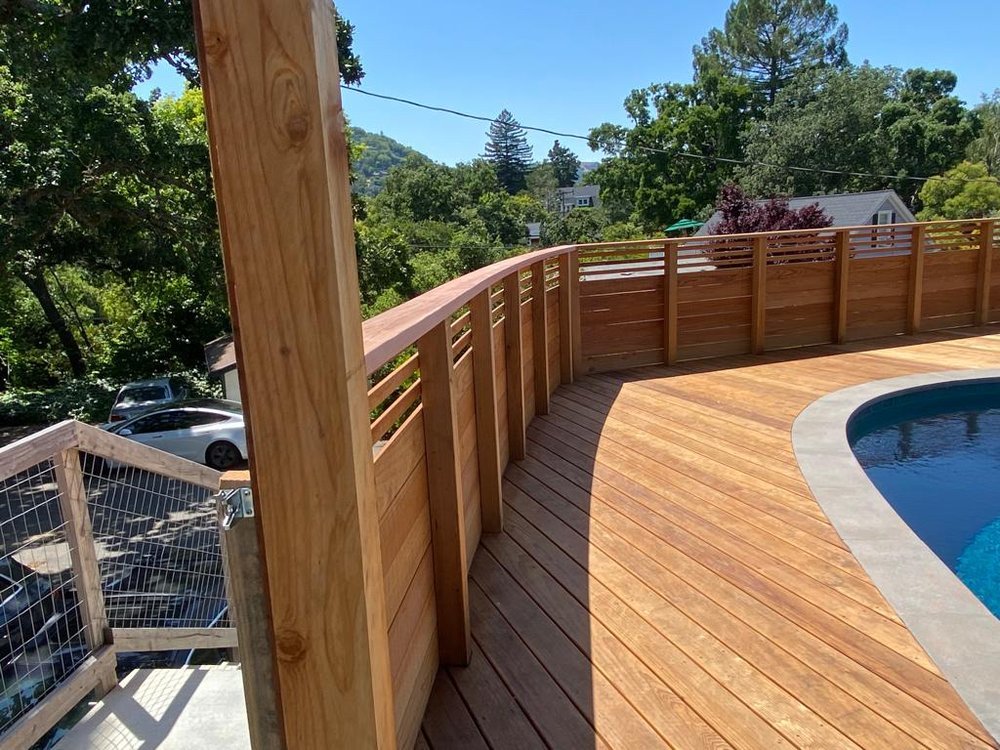 Fence installation by Santos Hernandez 84